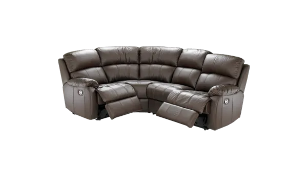 Угловой диван-реклайнер / механический, левый