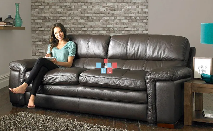 Кожаный диван «Континенталь»